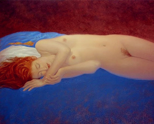 Andrzej Malinowski<em>女体</em>油画:梦幻如诗【4】--山
