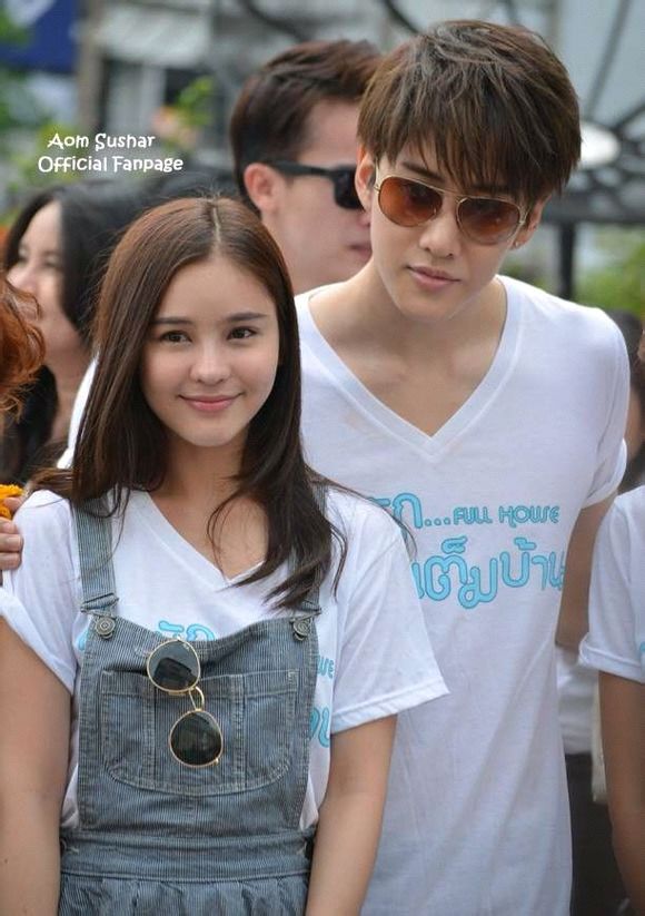 泰版《浪漫满屋》Aom粉丝见面会Mike现身 甜