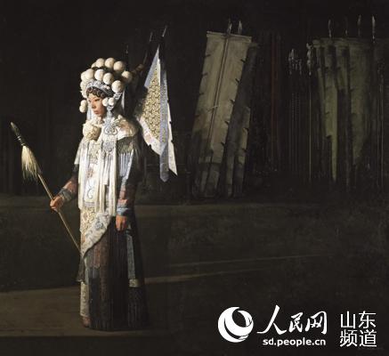 王珂（中国） 《戏路》2012年作150x135cm