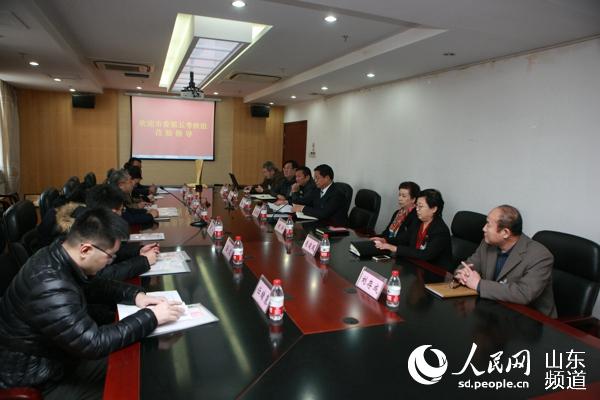 济南市中心医院迎接市委第五考核组2015年度