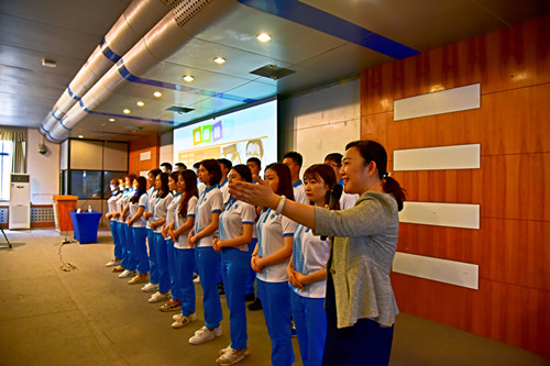 2018上合组织青岛峰会志愿者开展岗位培训