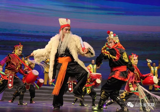 舞蹈诗《俺的山东大秧歌》惊艳亮相北京民族剧