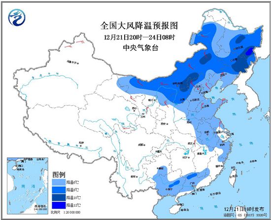 别看冬至不太冷，北方的冷空气已经在“蠢蠢欲动”