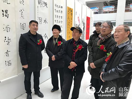 “我們的中國夢”迎春書畫展在濟南開幕