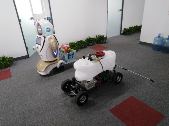 青島多家機器人企業“請戰” 無償支援用於疫情防治