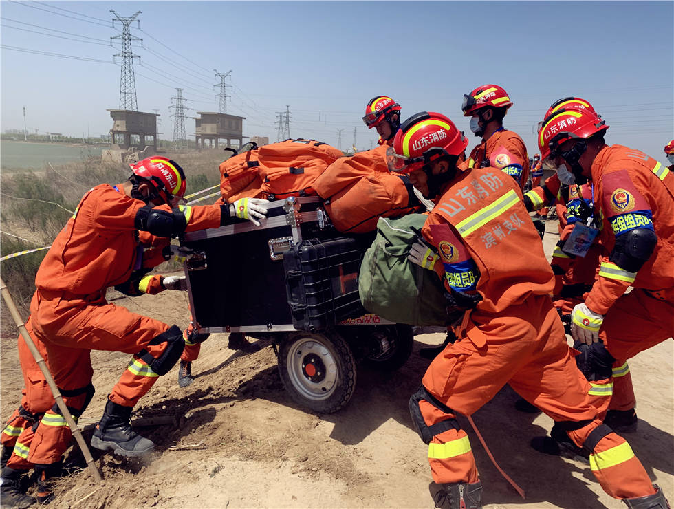 “使命召喚·齊魯礪劍-2021”山東消防史上參與人員最多的地震演練圓滿完成