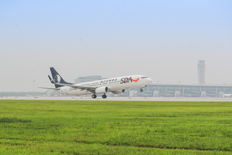 8月12日，青島膠東國際機場正式開航投運。 青島膠東國際機場供圖
