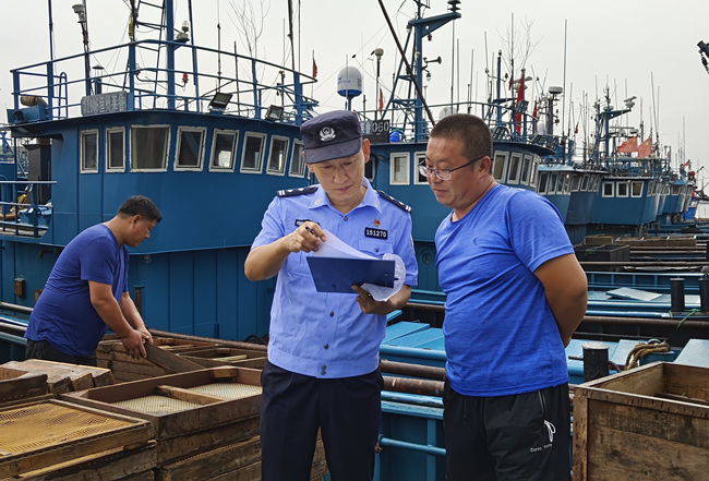 海岸民警孙建豪创新个十百千情系千船万渔