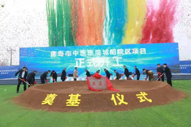 奠基仪式现场
