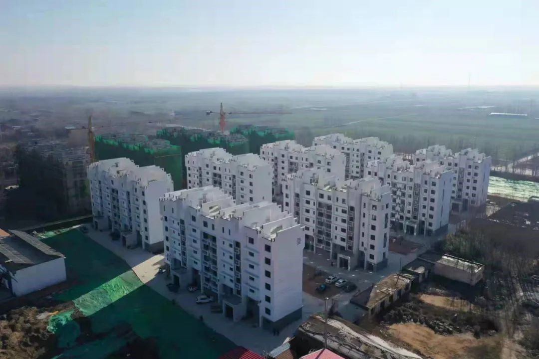 该行支持的宁津县土地增减挂钩暨农村安置项目