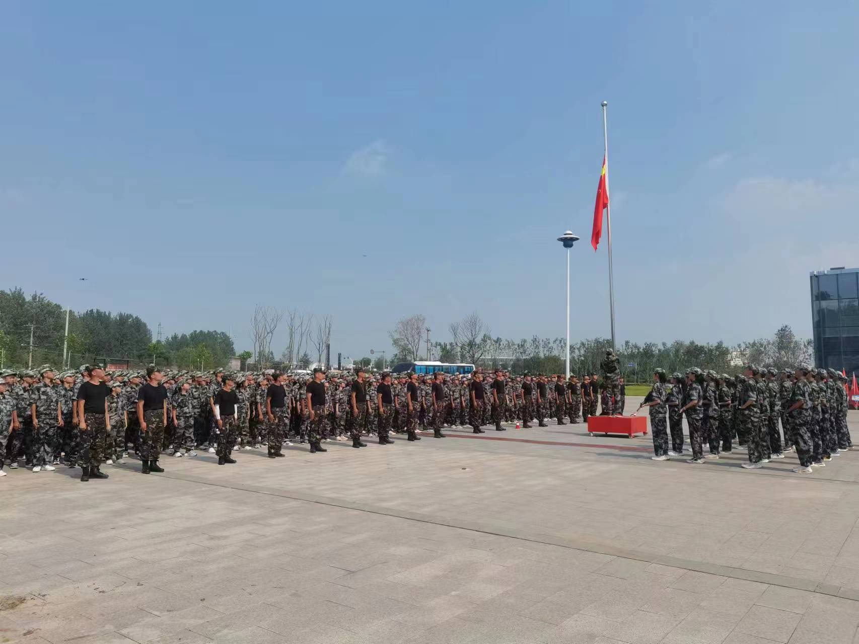 国防教育基地一角