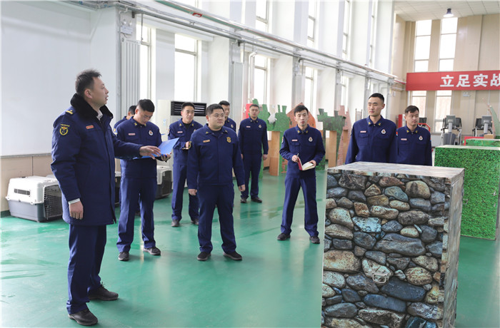 比武现场。山东消防供图