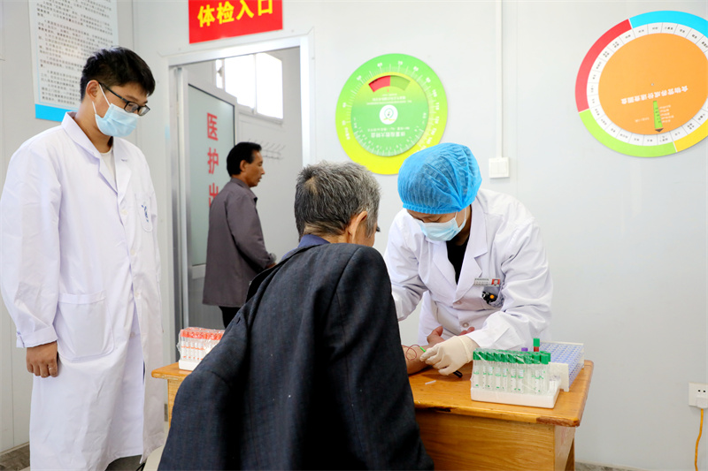 博兴县为农村群众实施每两年一轮免费健康体检