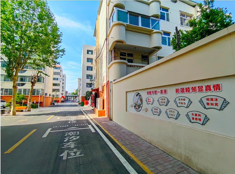 行署西巷焕然一新。济宁市古槐街道供图