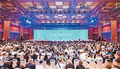 第十一届尼山世界文明论坛开幕式现场。本文图片来源：济宁市委宣传部