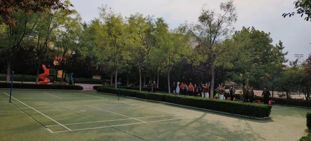 商河县全民健身广场共享绿地