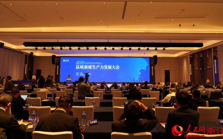 2025县域新质生产力发展大会在浙江苍南举行