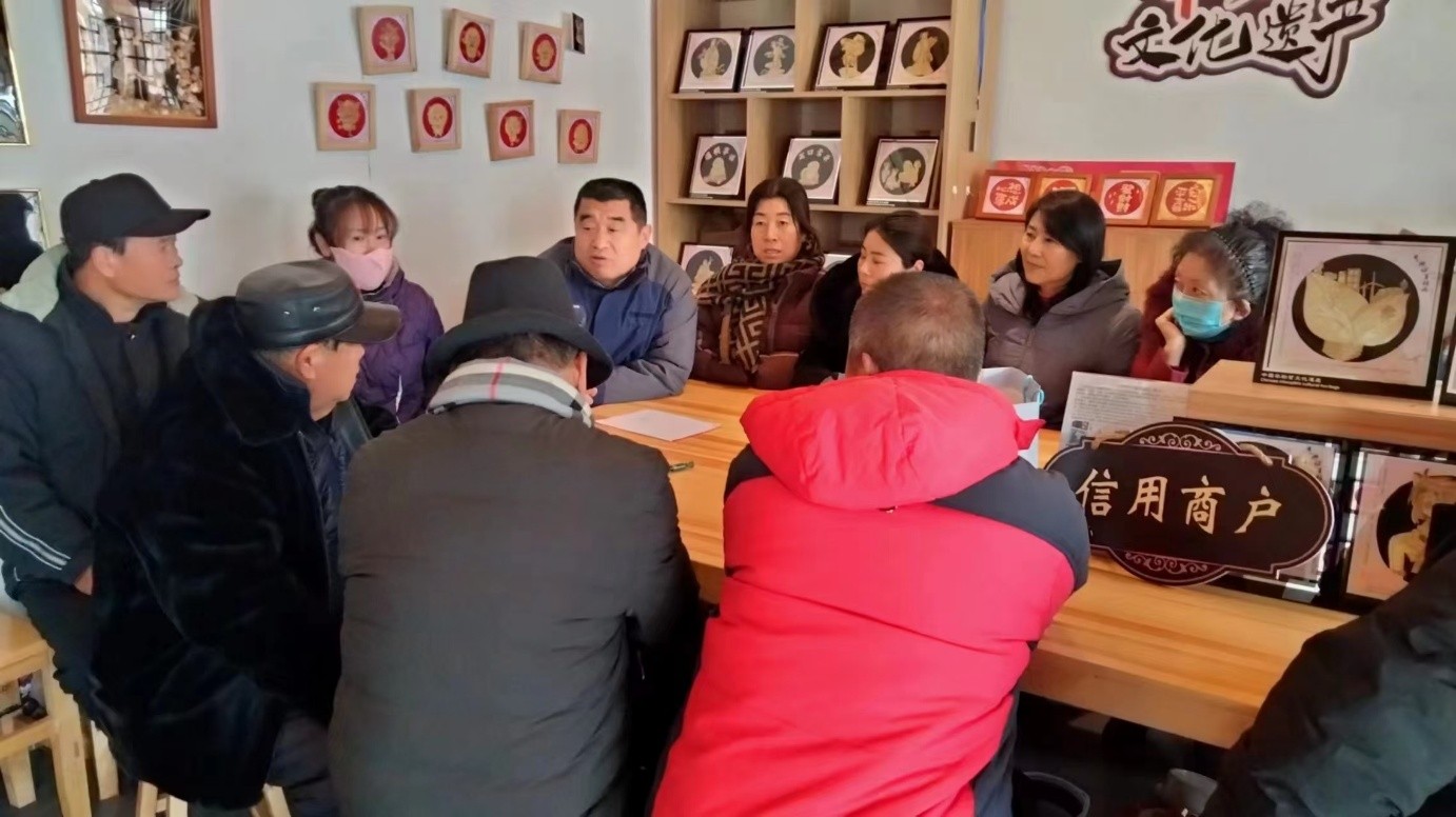 商戶依照民主協商制定的《誠信公約》每月開展商戶誠信指數評定