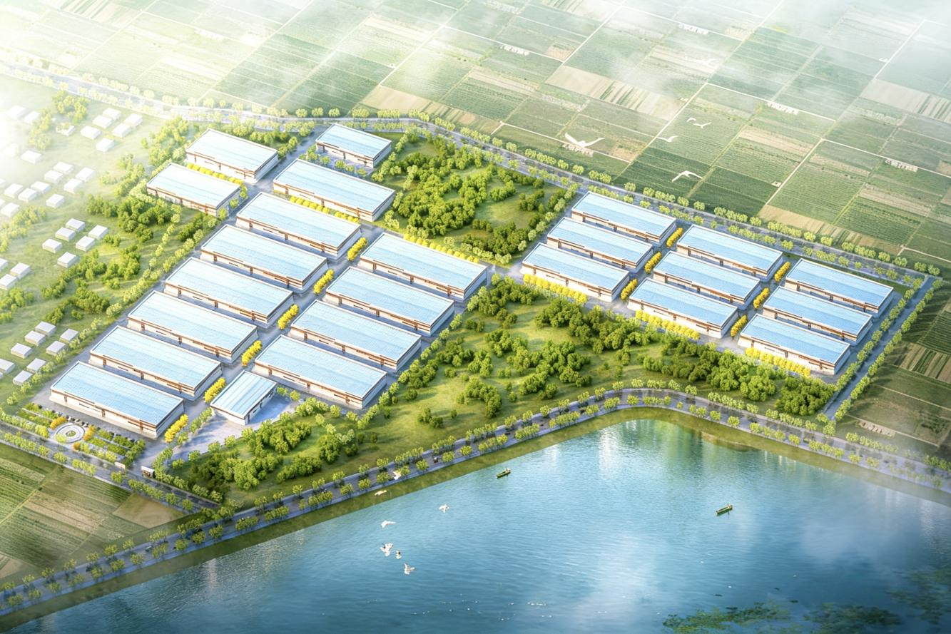 該行支持的武城縣水美鄉村與生態產業融合發展項目效果圖