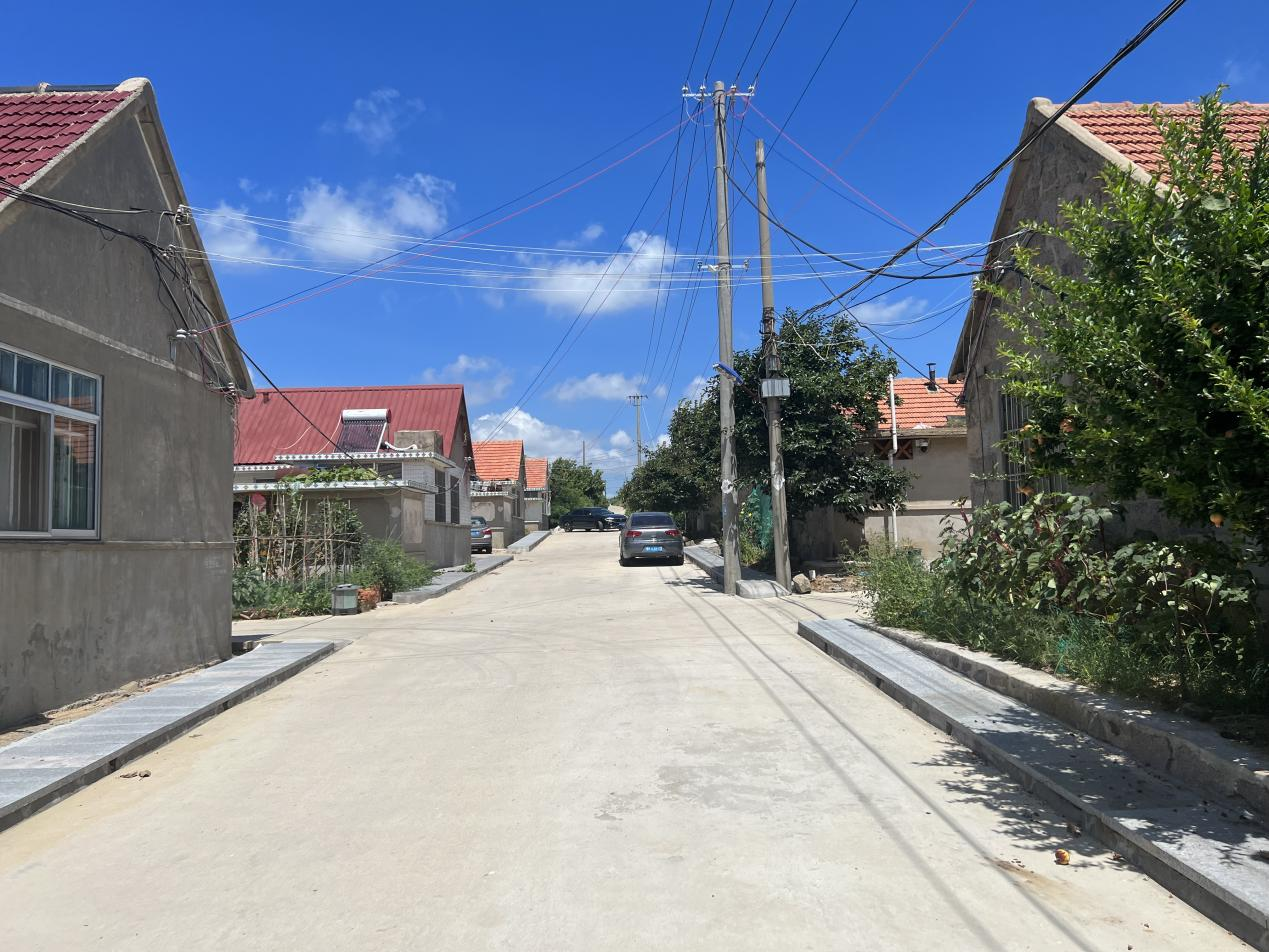 該行支持的文登區農村道路改造提升工程一期項目