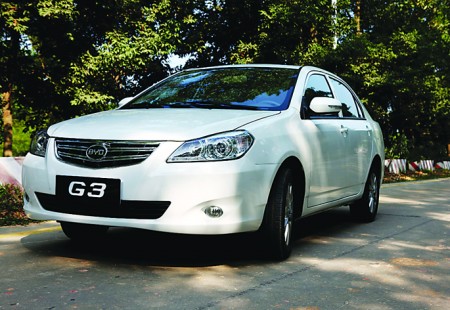 比亚迪G3演绎中级车科技美学