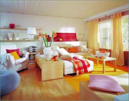 温馨卧室 用色彩唤醒春天的心灵