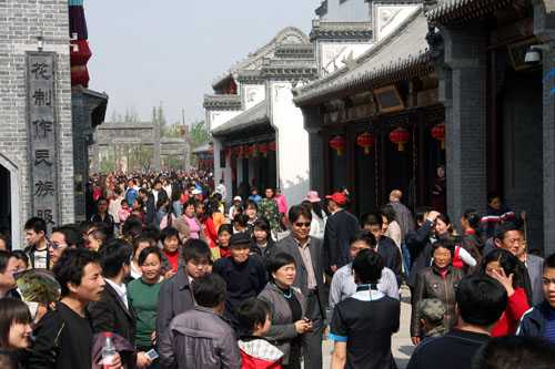 枣庄台儿庄再现运河古城风韵引来四方客