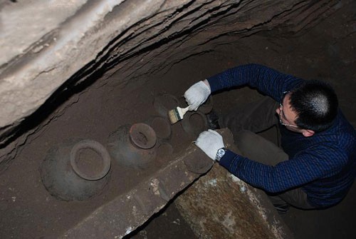 郯城县李庄镇惊现汉代墓群