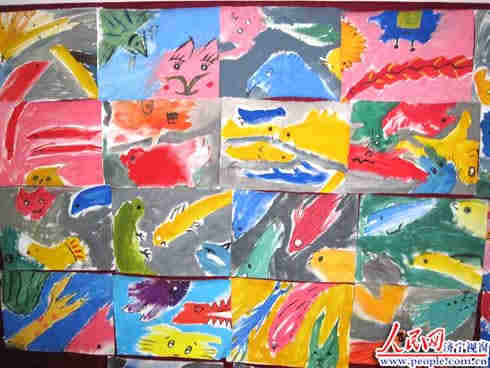 米罗可儿创意美术培训在北门小学幼儿园举行