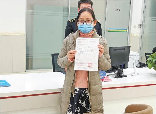 ▲2月1日零時48秒，青島海關隸屬膠州海關簽發我省首份對韓RCEP原產地証書。