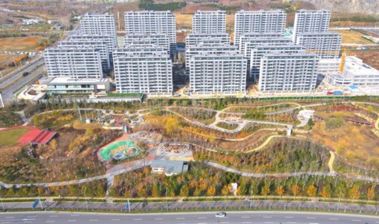 濟南華山片區再添大型街心公園