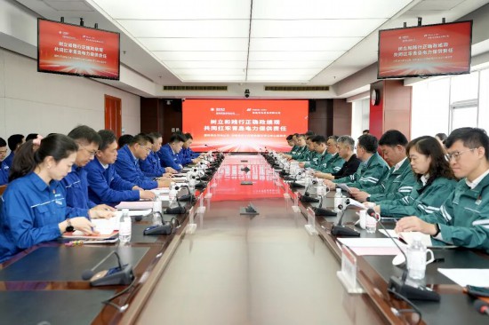 國網青島供電公司、華電青島發電有限公司開展專題聯學活動(图1)
